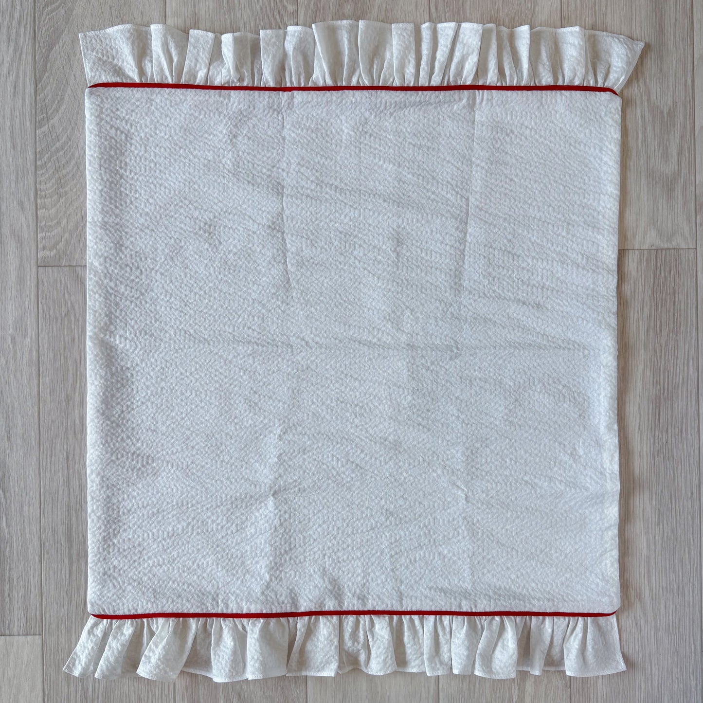 サマーコットンカフェマット(ホワイト)