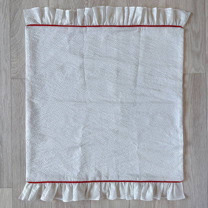 サマーコットンカフェマット(ホワイト)