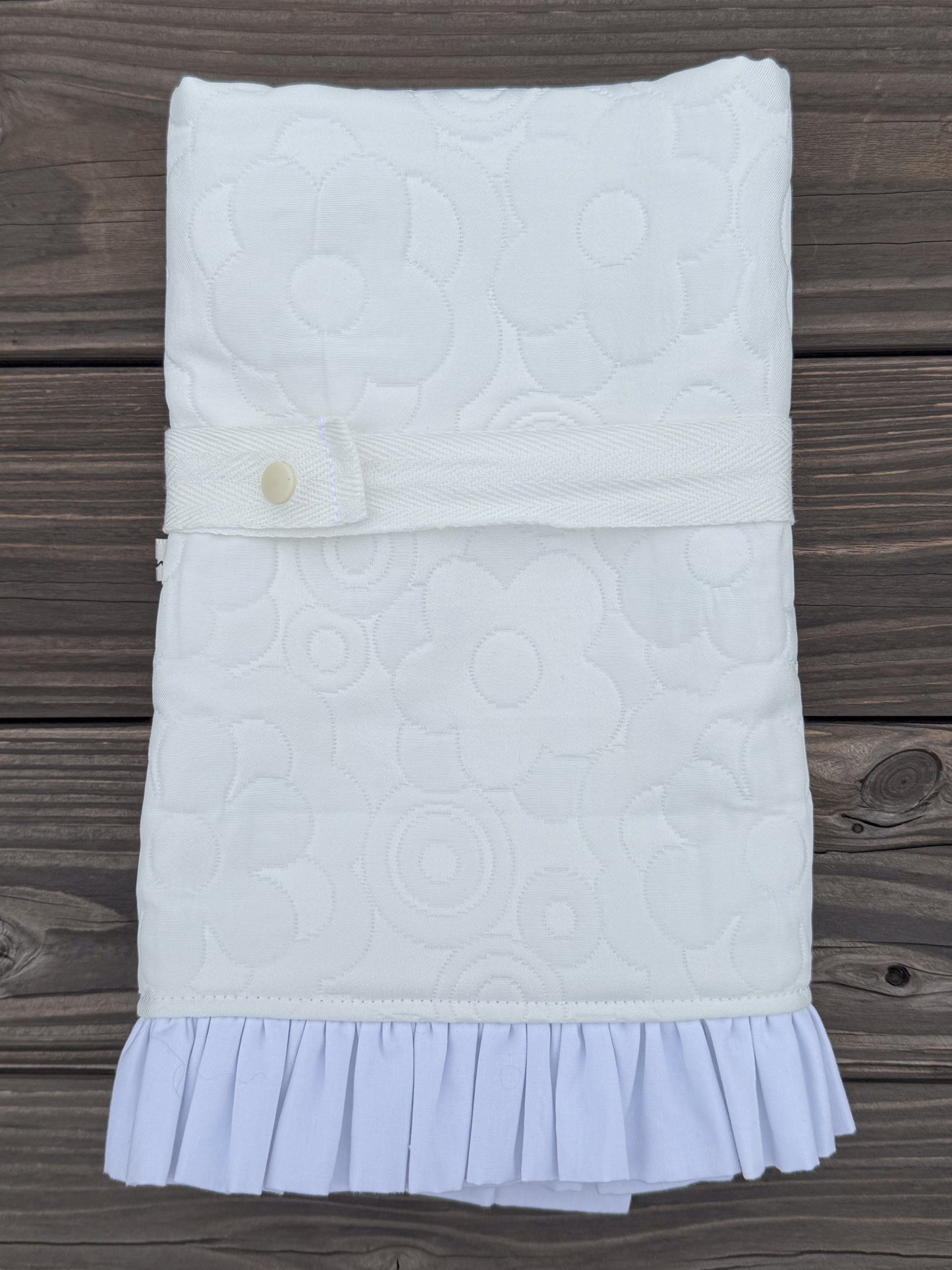 折り畳まれたカフェマット