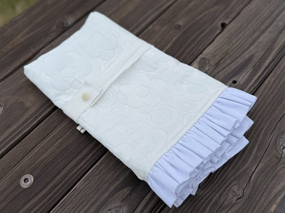 折り畳まれたカフェマット2