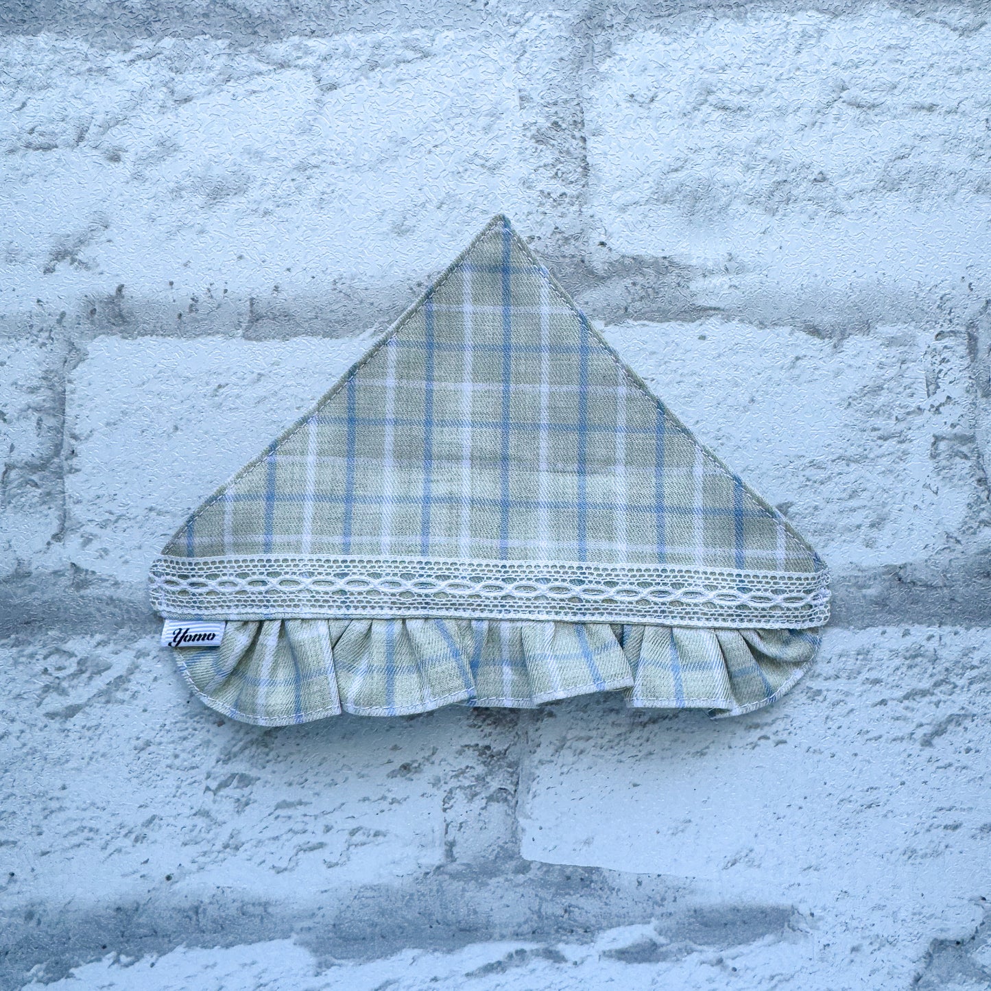 ピクニックチェックバブーシュカ(グリーン)