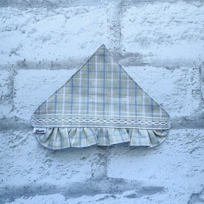 ピクニックチェックバブーシュカ(グリーン)